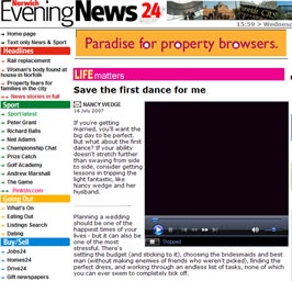 Norwich Evening News 24 - Save the first dance for me