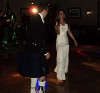 Mr & Mrs Kirk's wedding first dance