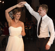 Mr & Mrs Hanson's first dance